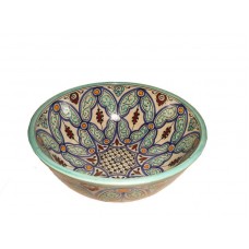 Handmade moroccan design bowl,extra-large